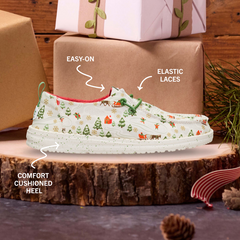 Wendy Retro Christmas - Egret/Multi