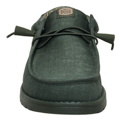 Wally Stretch Canvas - Deep Green