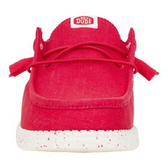 Wally Stretch Canvas - Savvy Red