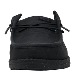 Wally Slip Stretch Canvas - Black/Black