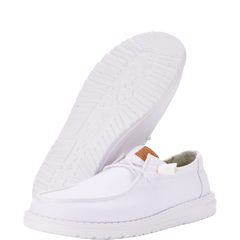 Wendy Stretch Canvas Wide - White