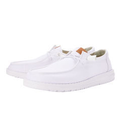 Wendy Stretch Canvas Wide - White