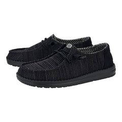 Wendy Stretch Sox Wide - Black/Black