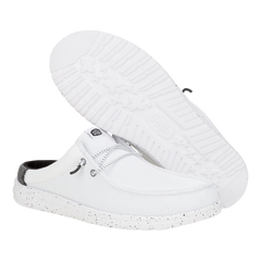 Wally Slip Varsity - White/Black