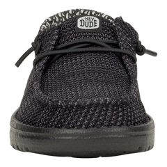 Wendy Youth Stretch Mesh - Black/Black