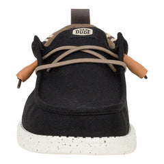 Wally Craft Linen - Black/Walnut