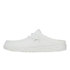 Wally Slip Stretch Sox - White