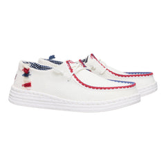 Wendy Espadrille Americana - White