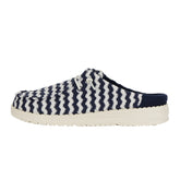 Wendy Slip Terry Stripe - Navy Blazer/Egret