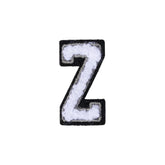 Letter Z Patch - Z Black/White