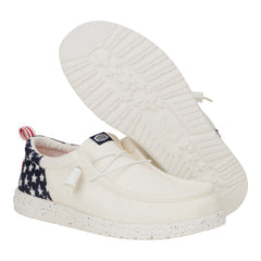 Wally Funk Americana Stars - White/Navy Blazer