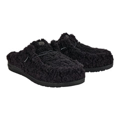 Wally Slipper - Cozy Black/Black