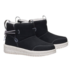 Camden Bow Boot Youth Cozy - Black