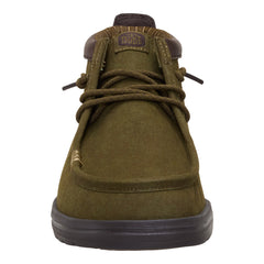 Wally Mid Gripr Vin Classic - Dark Olive/Mole Brown