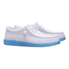Wally Funk Warped Geo - White/Brilliant Blue