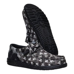 Wally Funk Skull Print - Black/Black Oyster