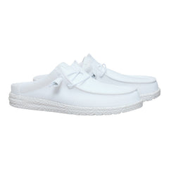 Wally Slip Warped Geo - White/Dawn Blue
