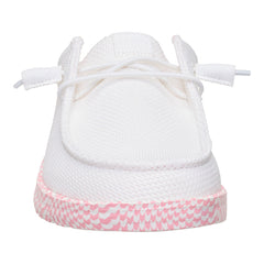 Wendy Slip Warped Geo - White/Pink Lemonade