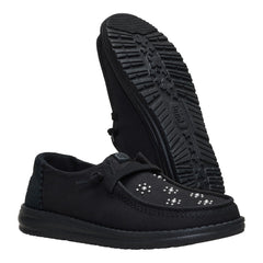 Wendy Star Stud - Black/Black