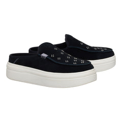 Austin Lift Suede Stud - Black