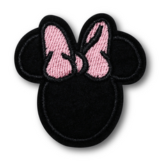 Minnie Velvet Patch - Minnie Mouse Multi
