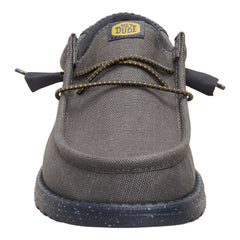 Wally Waxed Casual - Dark Grey