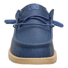 Wally Waxed Casual - Navy