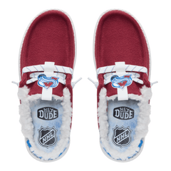 NHL® Avalanche Wally Slip - Burgundy/Blue
