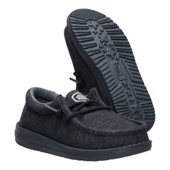 Wally Youth Stretch Jersey - Black