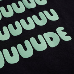 Duuuuuude Tee - Black/Mint