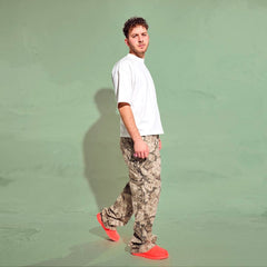 Wally Funk Mono - Fiery Coral