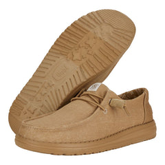 Wendy Stretch Canvas - Tan/Tan