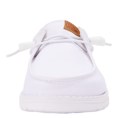 Wendy Stretch Canvas Wide - White
