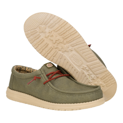 Wally Waxed Canvas Olive