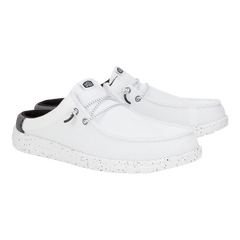 Wally Slip Varsity - White/Black