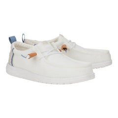 Wally Craft Linen - White/Stone Grey