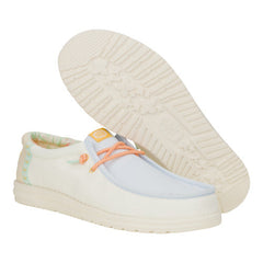 Wally Boardshort - White/Ancient Blue/Egret