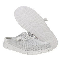 Wendy Slip Stretch Sox - Stone White