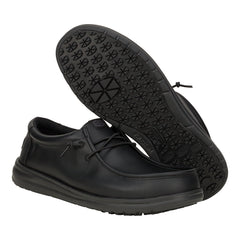 Wally Work CE Classic Slip Resistant Wide - Black