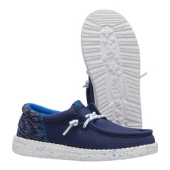 Wally Funk Youth Jersey Jacquard - Peacoat Blue/Multi