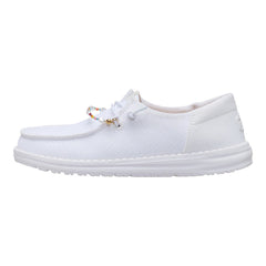 Wendy Funk Mesh Shoelry - White