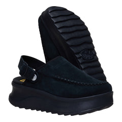 Delray Clog Suede - Black