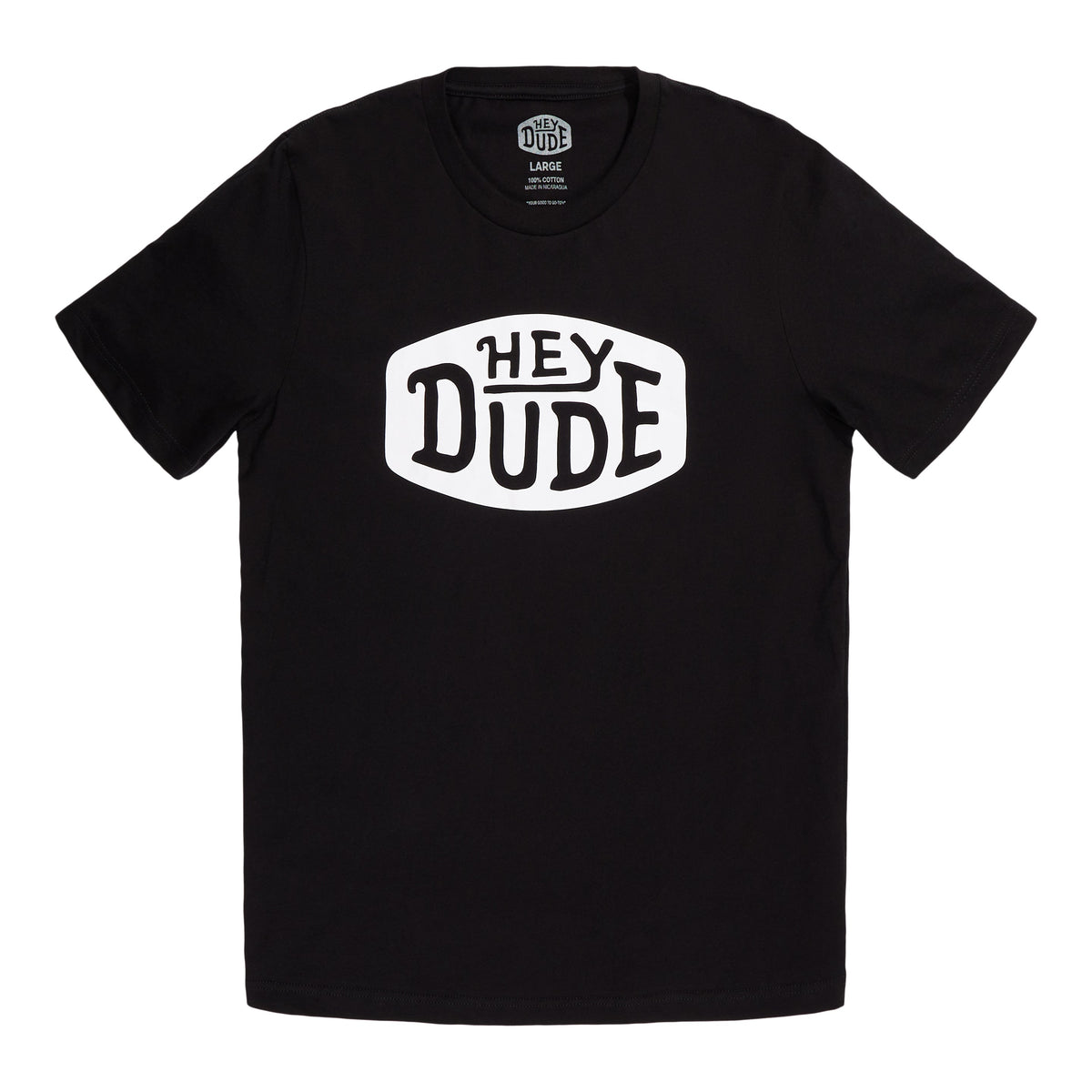 Go To Chest Buckle Tee - Black