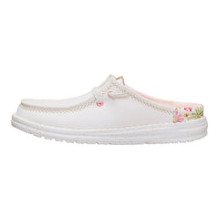 Wendy Slip Embroidered Floral - Off White