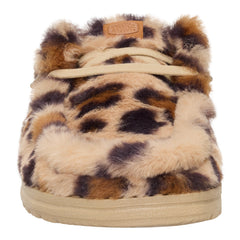 Wendy Slipper Leo Fur - Tan/Multi