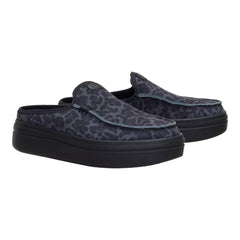 Austin Lift Suede Animal - Black Leopard
