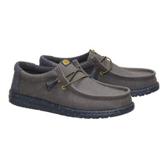 Wally Waxed Casual - Dark Grey