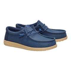 Wally Waxed Casual - Navy