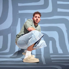 Wally Slip Stretch Canvas - Bone White